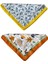 2 Li %100 Pamuklu Bandana Seti Özel Desen Bandana Fular Çanta Aksesuarı Bandana 45X50 cm 1