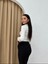 Kadın Dar Paça Kemerli Elegant Office Pantolon 1
