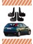 Ford Focus 1 Hb 1998-2004 Racing Yazılı 4'lü Tozluk Çamurluk Paçalık 1