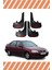 Honda Civic Euro Hb 1996-2001 Tunıng Yazılı 4'lü Tozluk Çamurluk Paçalık 1
