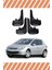 Peugeot 307 Racing Yazılı 4'lü Tozluk Çamurluk Paçalık 1