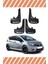 Nissan Note Sports Yazılı 4'lü Tozluk Çamurluk Paçalık 1