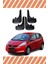 Honda Jazz 2009-2015 Racing Yazılı 4'lü Tozluk Çamurluk Paçalık 1