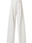Kadın Fc Ekru Lastikli Yüksek Bel Palazzo Pantolon 1
