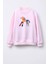 Unisex Çocuk Baskılı 3 Iplik Kumaş Pamuklu Sweatshirt 1