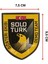 "SoloTürk Gösteri Ekibi" Patch Cırtlı, Arma 9.5 cm 3d, SOLO TÜRK Yeni Model Tip 1