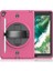 iPad 5 Air 9.7 Kılıf Strap-C Otterbox Tablet Kapak - Pembe 2