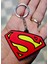Dükkan Desin Çift Taraflı Superman Yumuşak Silikon Anahtarlık 1