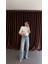 Zımbalı Straight Açık Jean 1