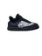 Siyah Deri & Python Sneaker Bot 1