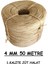 4 mm 50 Metre Jüt Halat Hasır Dekor Süsleme Jüt Ip 1