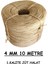 4 mm 10 Metre Jüt Halat Hasır Dekor Süsleme Jüt Ip 1