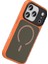 Apple iPhone 17 Pro Megane Magsafe Kapak - Turuncu 4