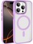 Apple iPhone 15 Pro Max Terea Magsafe Kapak - Lila 1