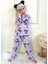 Kuromi Kız Çocuk Pijama Takımı Lila-Pembe 1