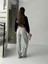 Fit Comfort Gri Salaş Pantolon A6011 4