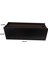 Siyah Kablo Kutusu 40X12X14 cm Kablo Priz Düzenleyici Organizer (Çift Yüz) (Özel Kutusunda) 3
