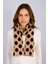 Puantiye Desenli Çift Taraflı Triko Atkı 2