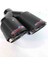 90 mm Full Karbon Içi Krom Akrapoviç Msport Çiftli Sol Egzoz Eksoz Ucu 1