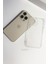iPhone 15 Pro Max - Ultra Ince Şeffaf Sade Silikon Kılıf 1