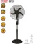 CT-3021 45 cm 5 Pervaneli 50 Watt 3 Kademe 145 cm Ayaklı Vantilatör 1