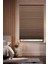 Karartma Blackout Plise Perde Kahverengi, Yanmaz ve Antialerjik Kumaş Katlanır Cam Balkon Pvc Pencere Perdesi 1