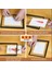 13X18 cm Gümüş Metal Çerçeve! Şık Dekoratif Fotoğraf Çerçevesi! Ayaklı Çift Camlı Çerçeve 2