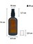 4 Adet 100 ml Amber Kapaklı Siyah Sprey 100 cc Fısfıs Kolonya Dezenfektan Kahverengi Cam Şişe 3