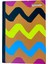 Neon Sert Kapak Defter 14X20 96YP Çizgili - Turuncu - Zikzak 1