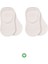 Nessiworld Bistyle 2'li Penye Babet Silikonlu Basic Çorap 30104 Ekru Ekru 1