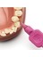 2li Tepe Interdental Brush Arayüz Fırçası Pembe 0.4 mm 8 Li 4