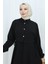 Aerobin Kumaş Yelek Elbise Ikili Takım 2142-04 Siyah 4