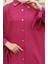 Aerobin Kumaş Düğmeli Tunik Pantolon Ikili Takım 2147-02 Fuşya 4