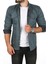Slim Fit Pamuklu Cepli Kot Gömlek Çıtçıtlı Uzun Kollu Spor Gömlek 2502503 1