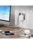 Tekli Yüksek Voltaj Korumalı Duvar Prizi 2x Type-C 1x USB Çıkışlı Priz Grup Priz Çoğaltıcı Siyah 2