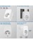 Tekli Yüksek Voltaj Korumalı Duvar Prizi 2x Type-C 1x USB Çıkışlı Priz Grup Priz Çoğaltıcı Siyah 3