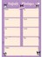 Kuromi A4 Haftalık Planlayıcı- Notepad - Not Defteri - Bloknot 2
