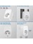 Tekli Yüksek Voltaj Korumalı Duvar Prizi 2x Type-C 1x USB Çıkışlı Priz Grup Priz Çoğaltıcı Beyaz 3