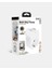 Tekli Yüksek Voltaj Korumalı Duvar Prizi 2x Type-C 1x USB Çıkışlı Priz Grup Priz Çoğaltıcı Beyaz 4