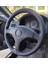 Dikişli Direksiyon Kılıfı Siyah Deri Siyah Dikişli Honda Civic Ies Için 1