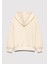 Mickey Baskılı Kapüşonlu Bej Sweatshirt 7S10141-70072 2