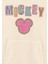 Mickey Baskılı Kapüşonlu Bej Sweatshirt 7S10141-70072 4