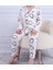 Penguan Desen Erkek Çocuk Düğmeli Pijama Takımı 3