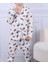 Gezegen Desen Erkek Çocuk Düğmeli Pijama Takımı 2