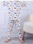 Araba Desen Erkek Çocuk Pijama Takımı 6