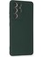 Samsung Galaxy S21 Ultra Kılıf Nano Içi Kadife Silikon - Koyu YEŞIL-(5796) - CHT3432-9549 2