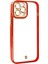 iPhone 12 Pro Kılıf Liva Lens Silikon - KIRMIZI-(5796) - CHT9344-6946 4
