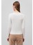 Uzun Kollu Ekru Basic Tişört 1613040-70057 4