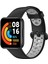 Xiaomi Redmi Watch 2 Spor Delikli Kordon - SIYAH-GRI-(5796) - CHT1716-5529 1