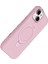 Apple iPhone 15 Plus Regal Magsafe Standlı Kapak - Açık PEMBE-(5796) - CHT2390-9704 3